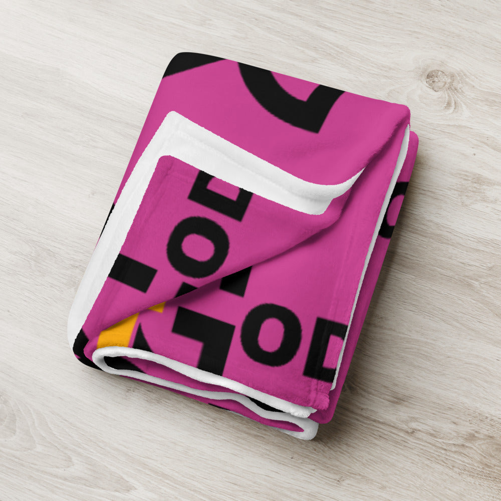 Throw Blanket - Pink